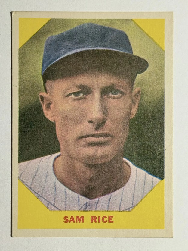 1960 Fleer #34 Sam Rice (EXMT)