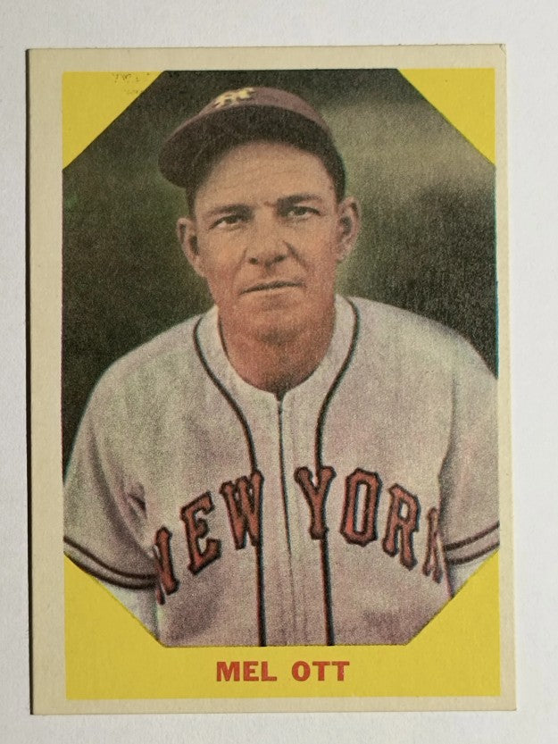 1960 Fleer #36 Mel Ott (EXMT)