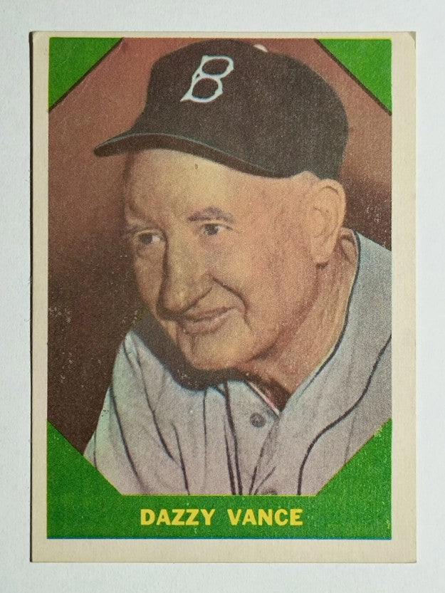 1960 Fleer #51 Dazzy Vance (VGEX)