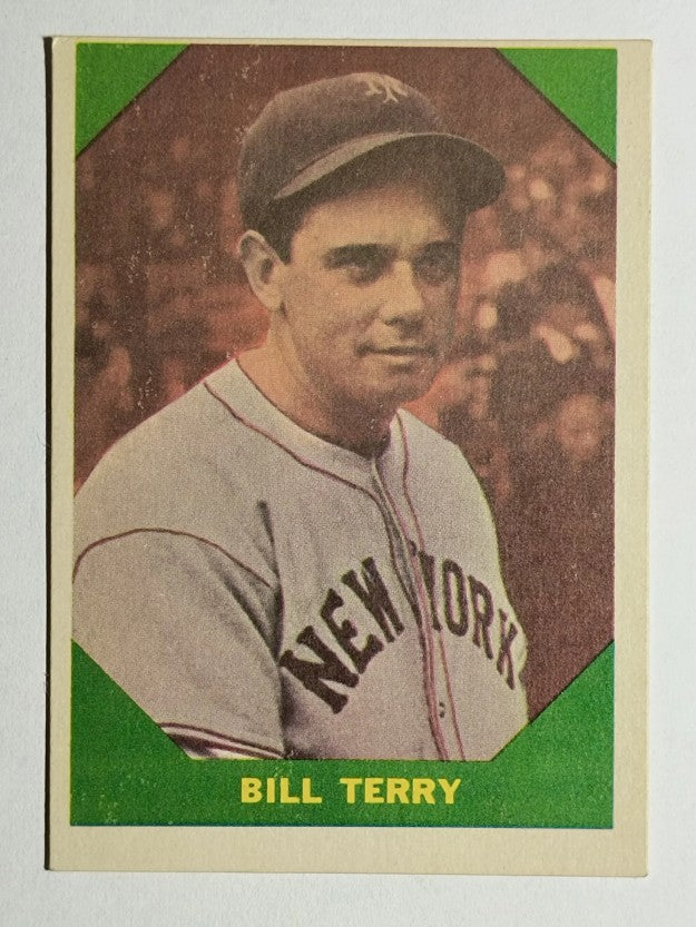 1960 Fleer #52 Bill Terry (EX)