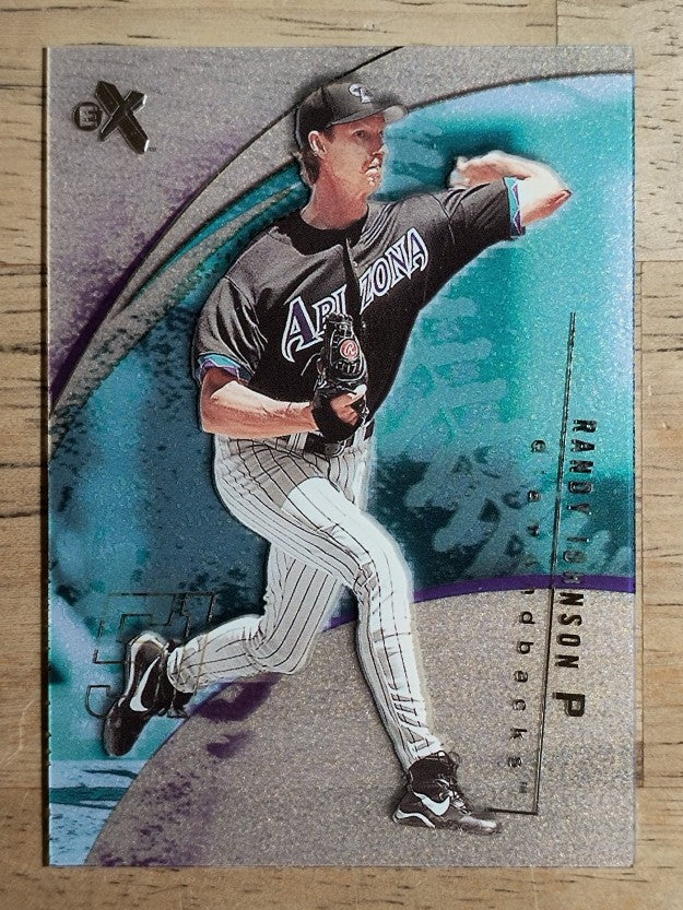 2002 E-X #90 Randy Johnson