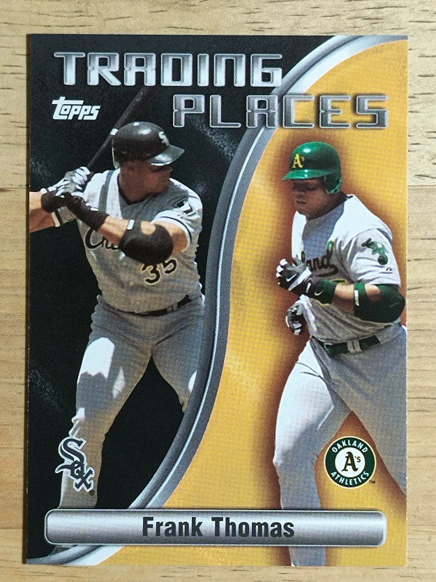 2006 Topps Trading Places #FT Frank Thomas