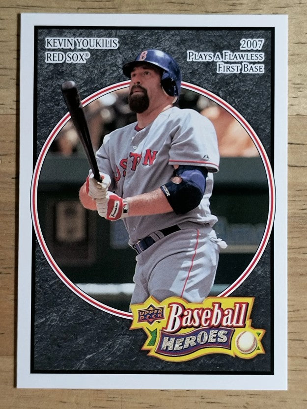 2008 Upper Deck Heroes Black #25 Kevin Youkilis