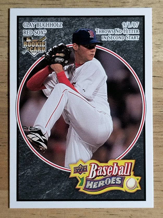 2008 Upper Deck Heroes Black #29 Clay Buchholz