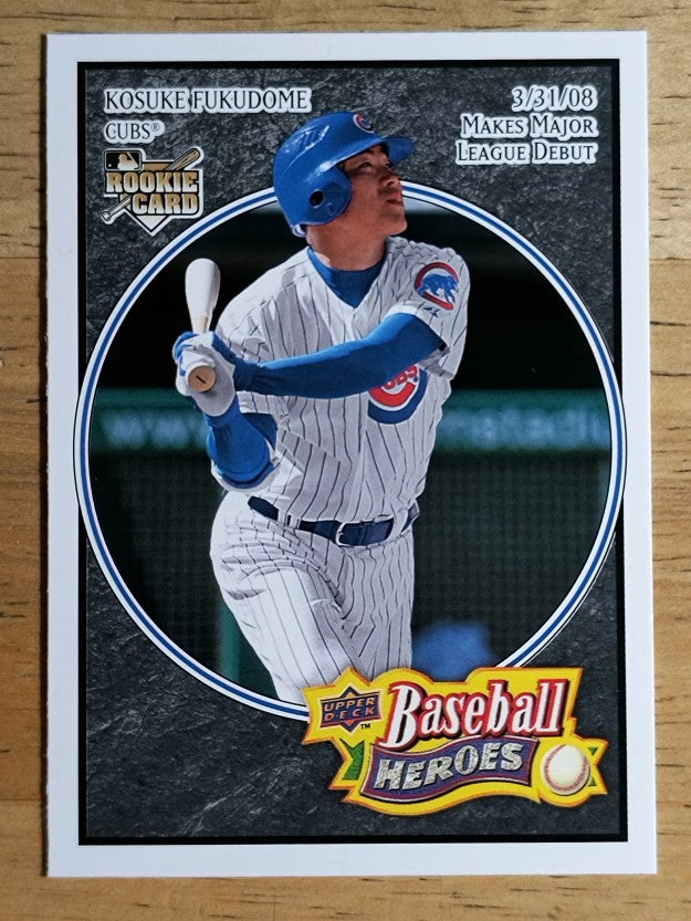 2008 Upper Deck Heroes Black #37 Kosuke Fukudome