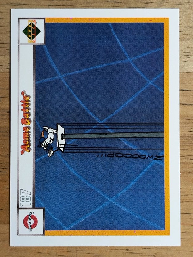 1990 Upper Deck Comic Ball #187 Acme Battle