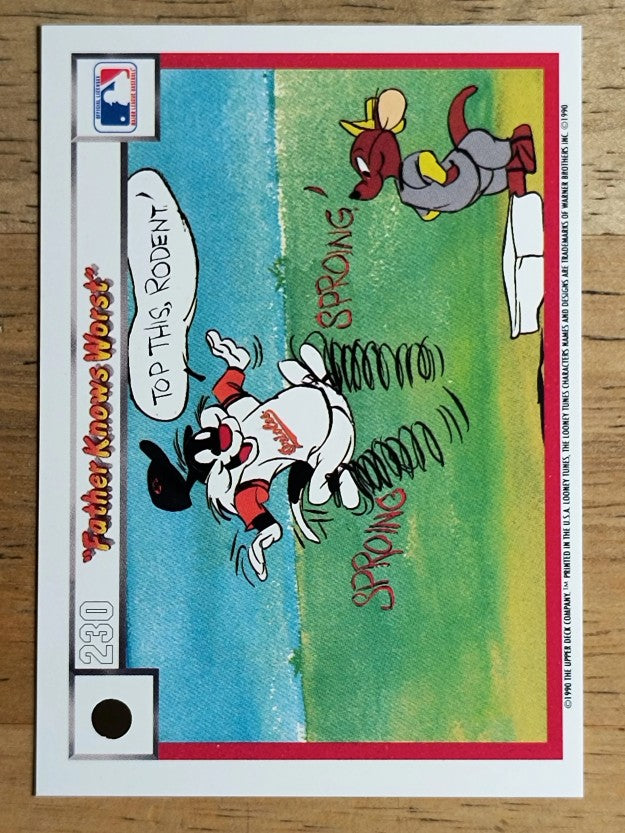 1990 Upper Deck Comic Ball #221 Father Knows Worst