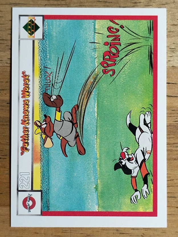 1990 Upper Deck Comic Ball #221 Father Knows Worst