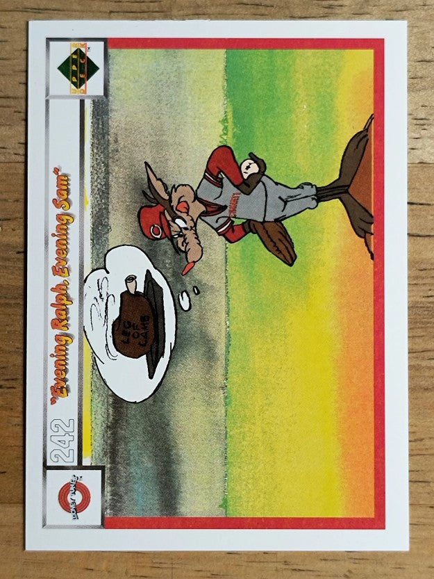 1990 Upper Deck Comic Ball #242 Evening Ralph, Evening Sam