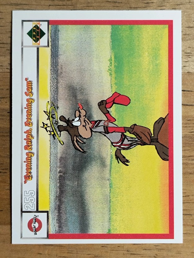 1990 Upper Deck Comic Ball #255 Evening Ralph, Evening Sam/Hold the Mustard