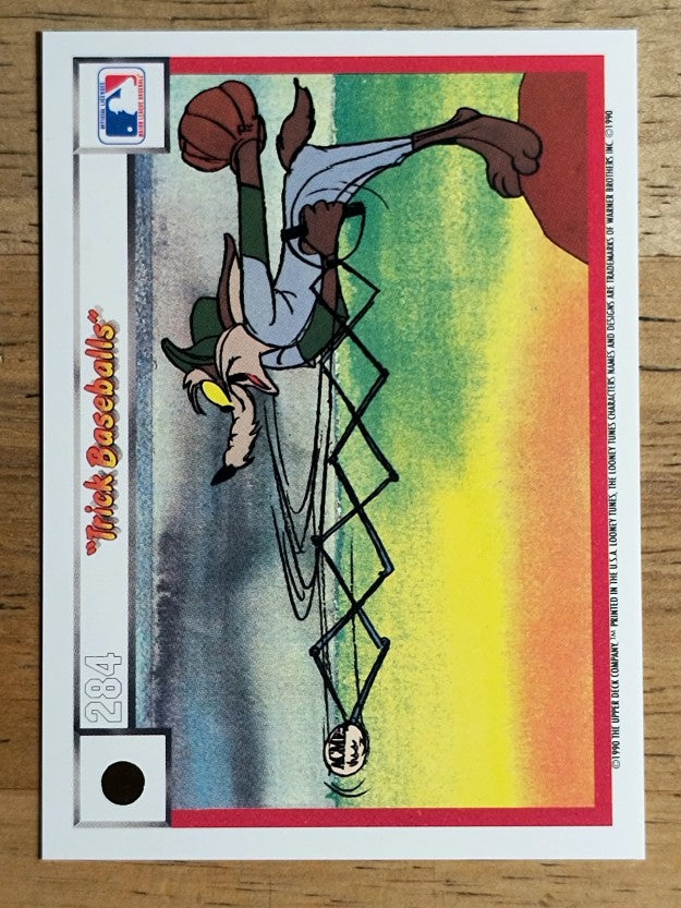 1990 Upper Deck Comic Ball #275 Hold the Mustard/Trick Baseballs