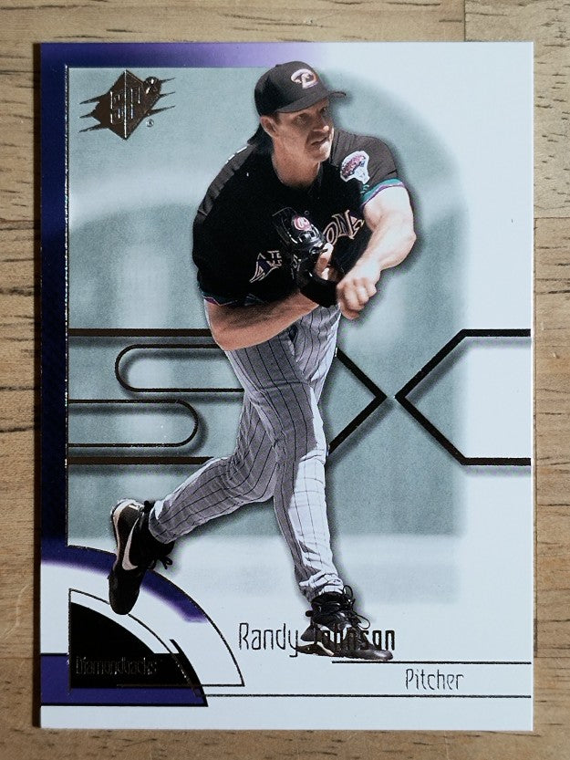 2002 SPx #60 Randy Johnson