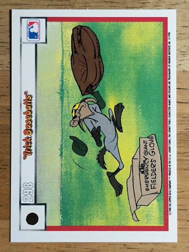 1990 Upper Deck Comic Ball #295 Trick Baseballs