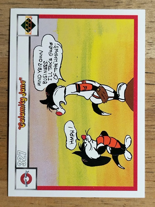 1990 Upper Deck Comic Ball #327 Calamity Jane/Rabbit Season