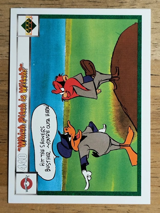 1990 Upper Deck Comic Ball #440 Which Pitch is Witch?