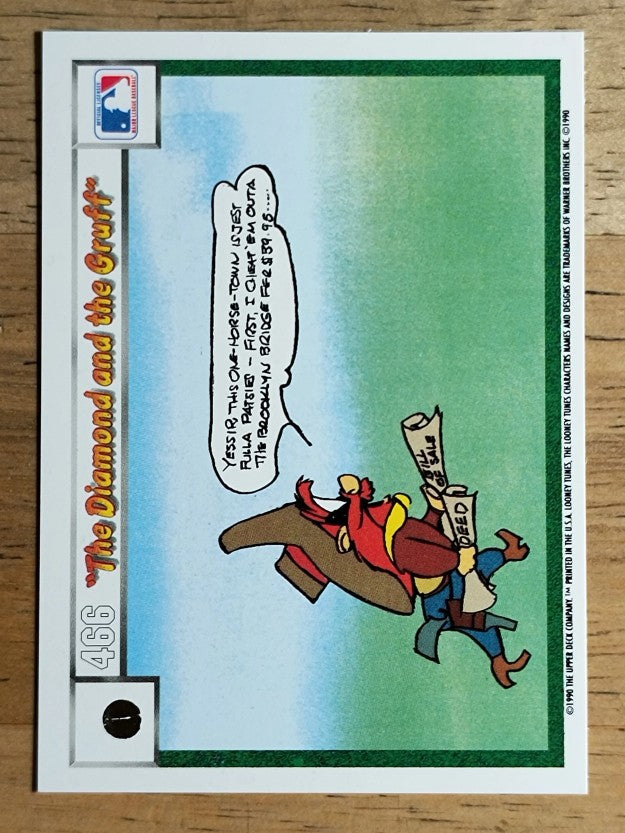 1990 Upper Deck Comic Ball #451 Which Pitch is Witch?/Diamond and the Gruff
