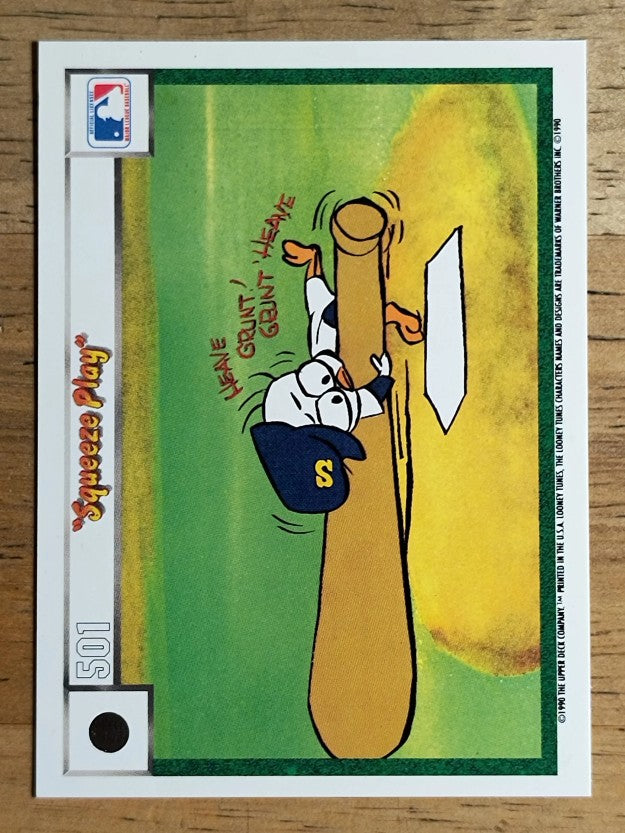 1990 Upper Deck Comic Ball #492 Diamond and the Gruff/Squeeze Play