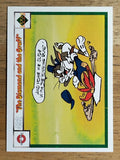 1990 Upper Deck Comic Ball #492 Diamond and the Gruff/Squeeze Play