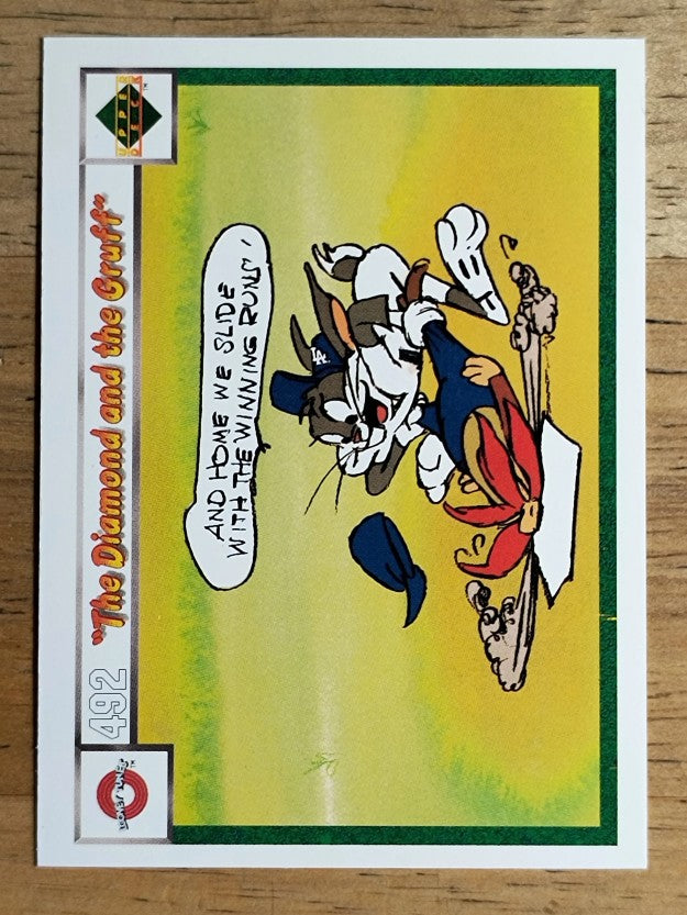 1990 Upper Deck Comic Ball #492 Diamond and the Gruff/Squeeze Play