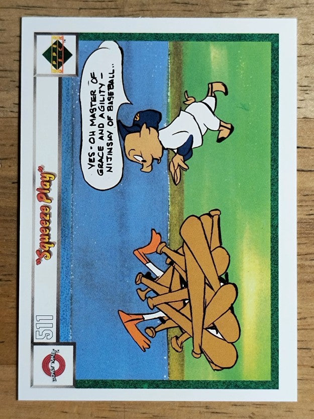 1990 Upper Deck Comic Ball #511 Squeeze Play