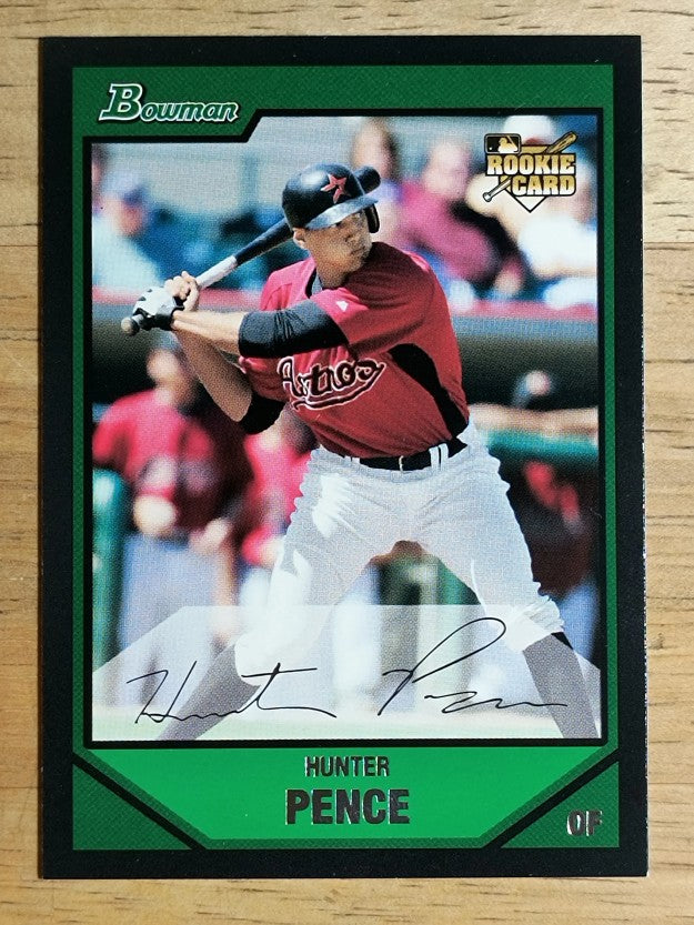 2007 Bowman Draft #BDP25 Hunter Pence