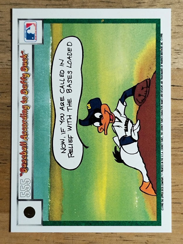 1990 Upper Deck Comic Ball #546 According to Daffy Duck