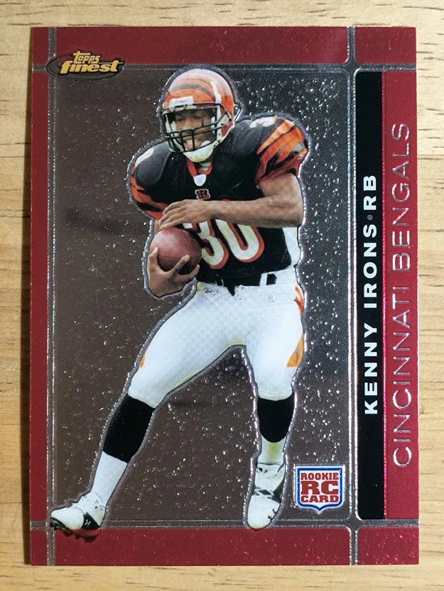 2007 Finest #115 Kenny Irons RC