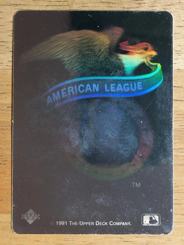 1991 Upper Deck Team Logo Holograms #NNO American League