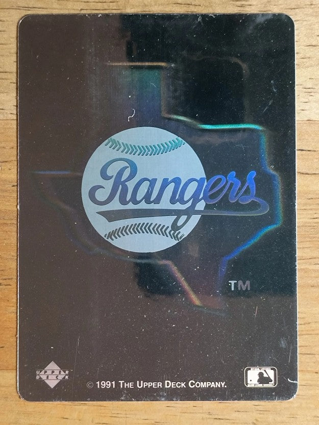 1991 Upper Deck Team Logo Holograms #NNO Texas Rangers