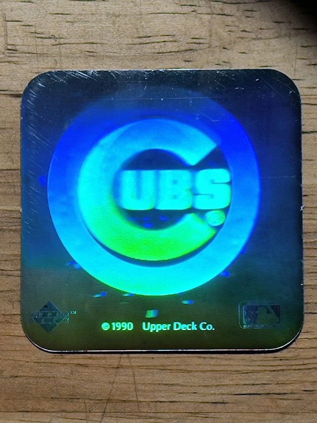 1990 Upper Deck Team Logo Holograms #NNO Chicago Cubs