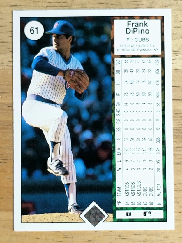 1989 Upper Deck #61 Frank DiPino