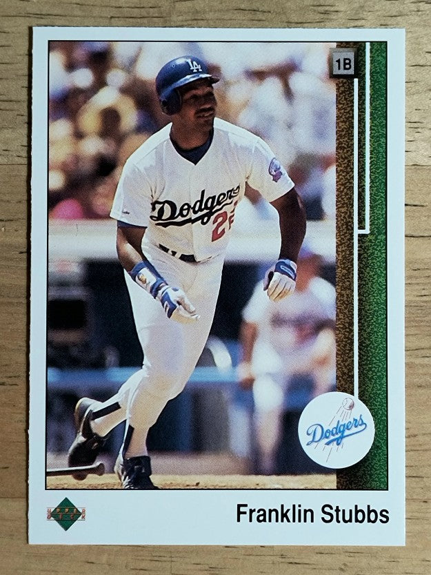 1989 Upper Deck #91 Franklin Stubbs