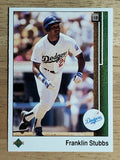 1989 Upper Deck #91 Franklin Stubbs