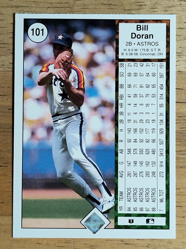 1989 Upper Deck #101 Bill Doran