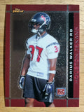 2007 Finest #126 Darius Walker RC
