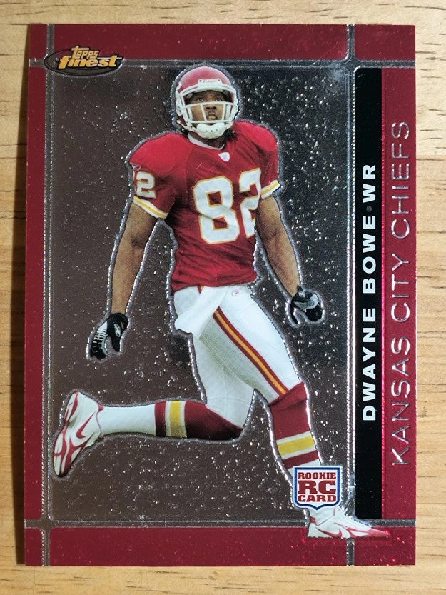 2007 Finest #128 Dwayne Bowe RC