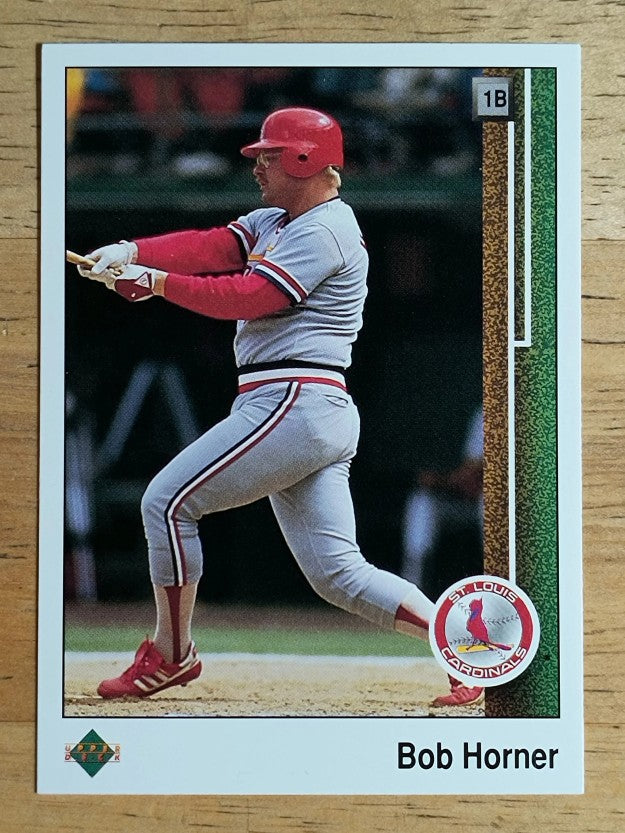 1989 Upper Deck #125 Bob Horner
