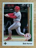 1989 Upper Deck #125 Bob Horner