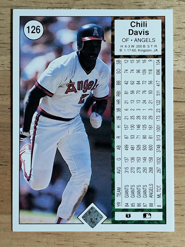1989 Upper Deck #126 Chili Davis