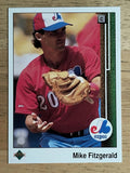 1989 Upper Deck #133 Mike Fitzgerald