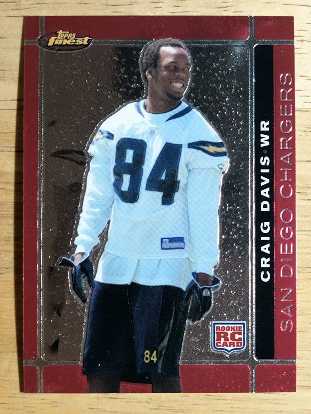 2007 Finest #129 Craig Buster Davis RC
