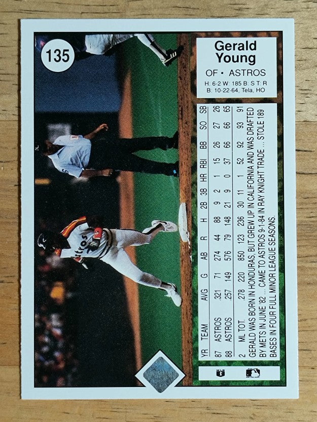 1989 Upper Deck #135 Gerald Young