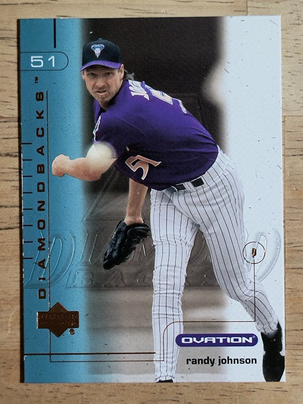 2002 Upper Deck Ovation #40 Randy Johnson