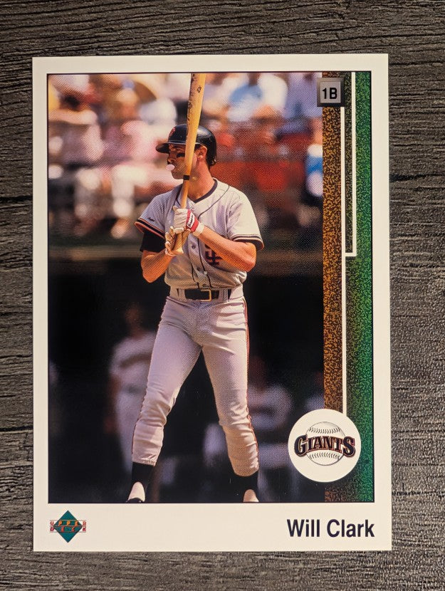 1989 Upper Deck #155 Will Clark