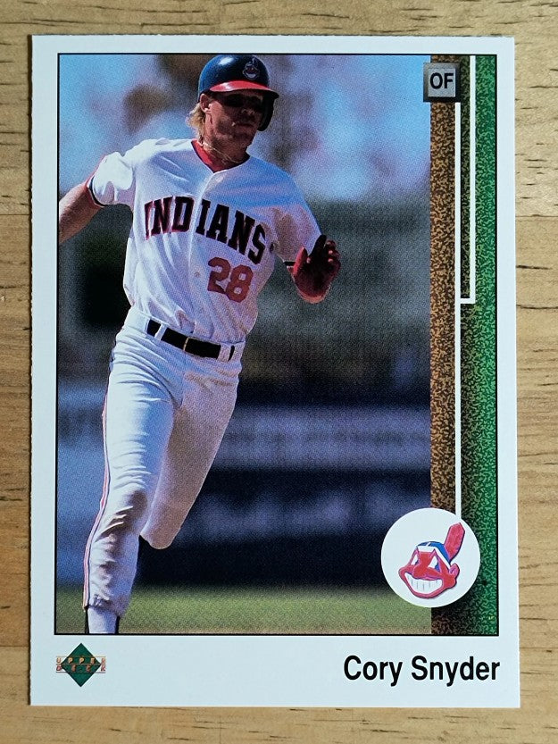 1989 Upper Deck #170 Cory Snyder