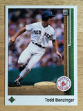 1989 Upper Deck #184 Todd Benzinger