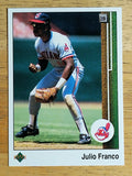 1989 Upper Deck #186 Julio Franco