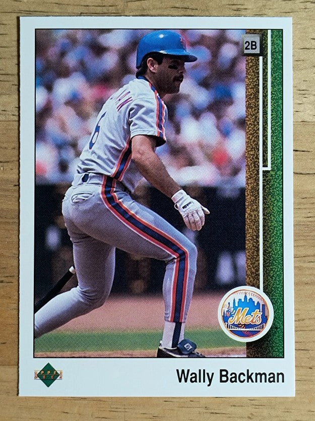 1989 Upper Deck #188 Wally Backman