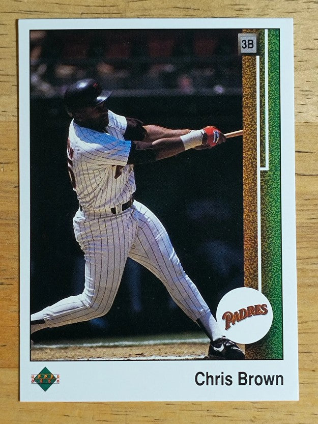 1989 Upper Deck #193 Chris Brown