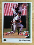 1989 Upper Deck #201 Dick Schofield